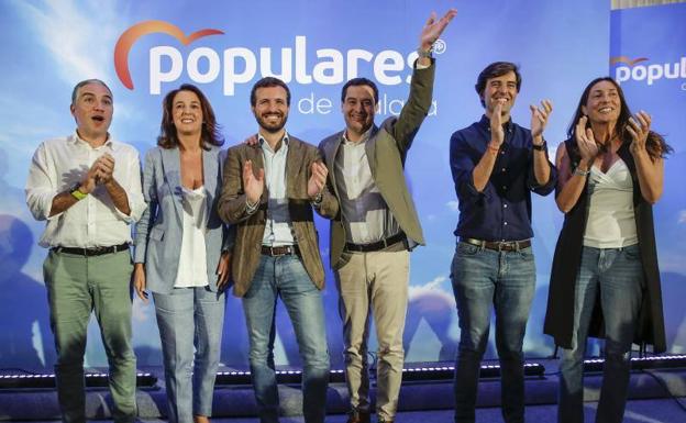 Bendodo, Ledesma, Casado, Moreno, Montesinos y López. 