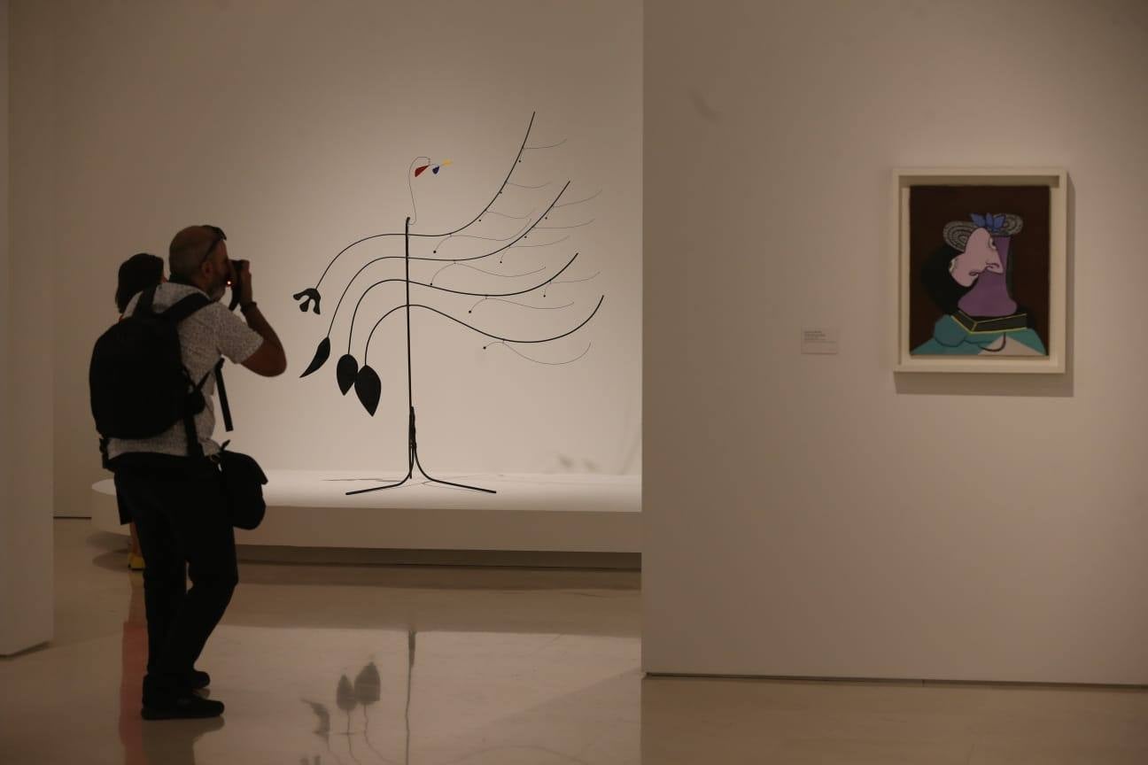 El Museo Picasso de Málaga explora en su nueva exposición temporal, 'Calder-Picasso', los vínculos creativos entre el norteamericano Alexander Calder y el malagueño Pablo Picasso, a través de más de un centenar de obras