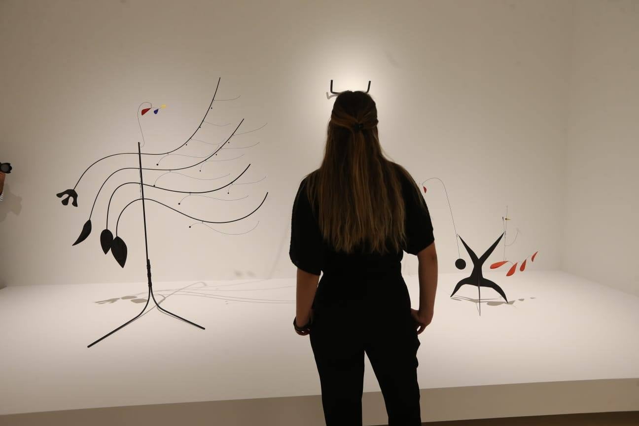 El Museo Picasso de Málaga explora en su nueva exposición temporal, 'Calder-Picasso', los vínculos creativos entre el norteamericano Alexander Calder y el malagueño Pablo Picasso, a través de más de un centenar de obras