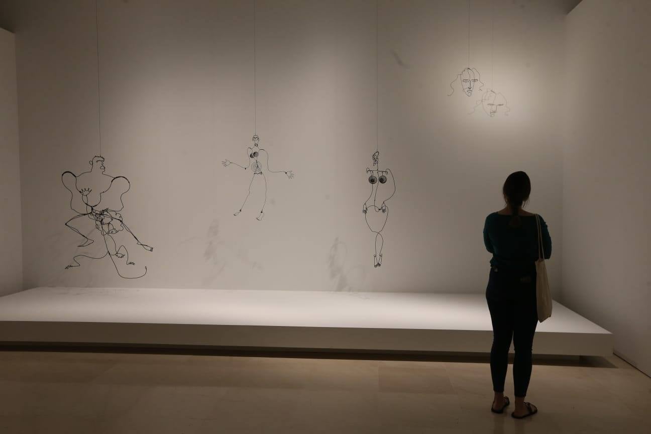 El Museo Picasso de Málaga explora en su nueva exposición temporal, 'Calder-Picasso', los vínculos creativos entre el norteamericano Alexander Calder y el malagueño Pablo Picasso, a través de más de un centenar de obras