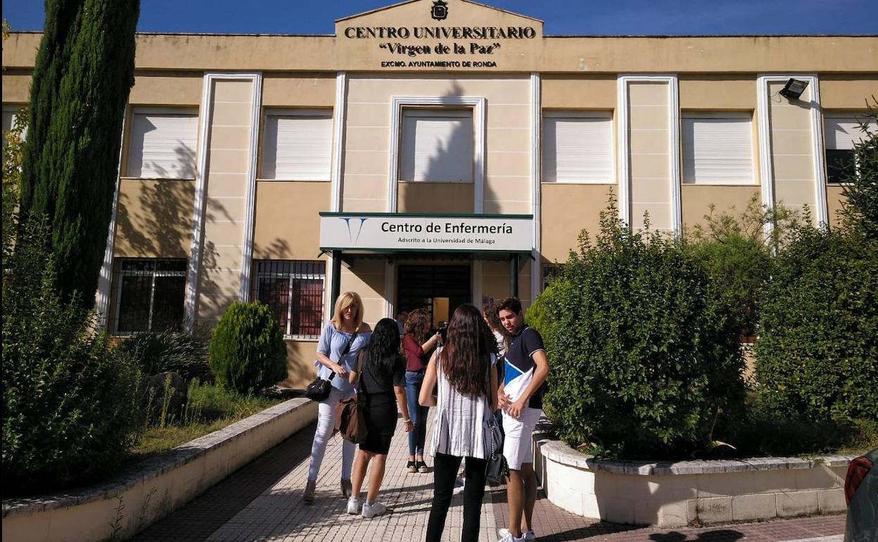 Estudiantes en la Escuela. 