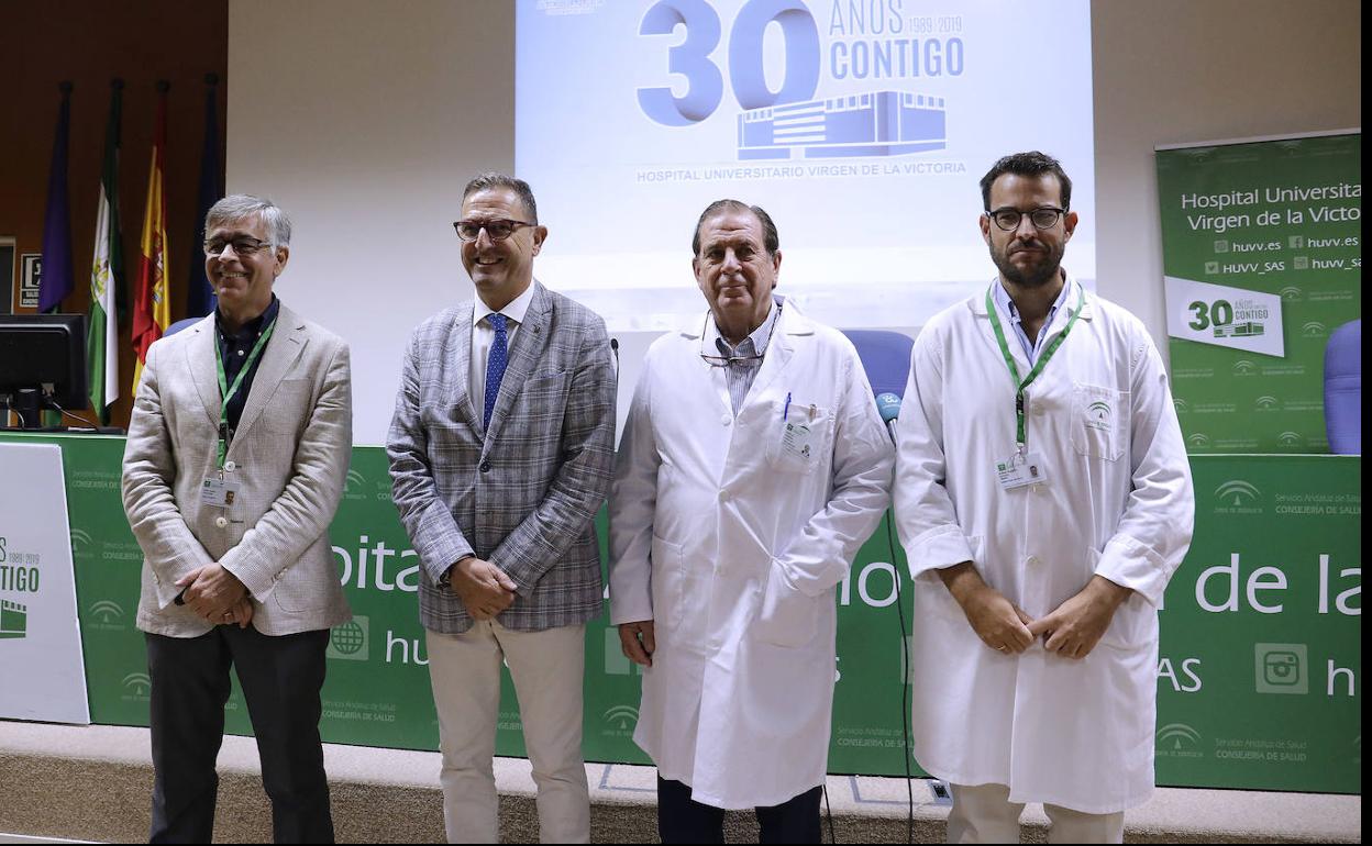 José Antonio Medina, Carlos Bautista, Enrique Herrera y Jorge Suárez.