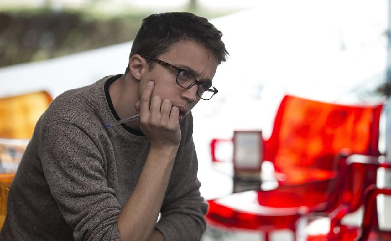 Íñigo Errejón, durante una visita suya a Málaga. 