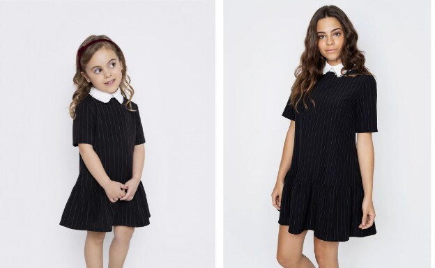 La firma Maggie Sweet lleva varias colecciones apostando por los looks a juego madres-hijas con su línea 'Mini Maggie'. Esta es una de sus apuestas de nueva temporada.