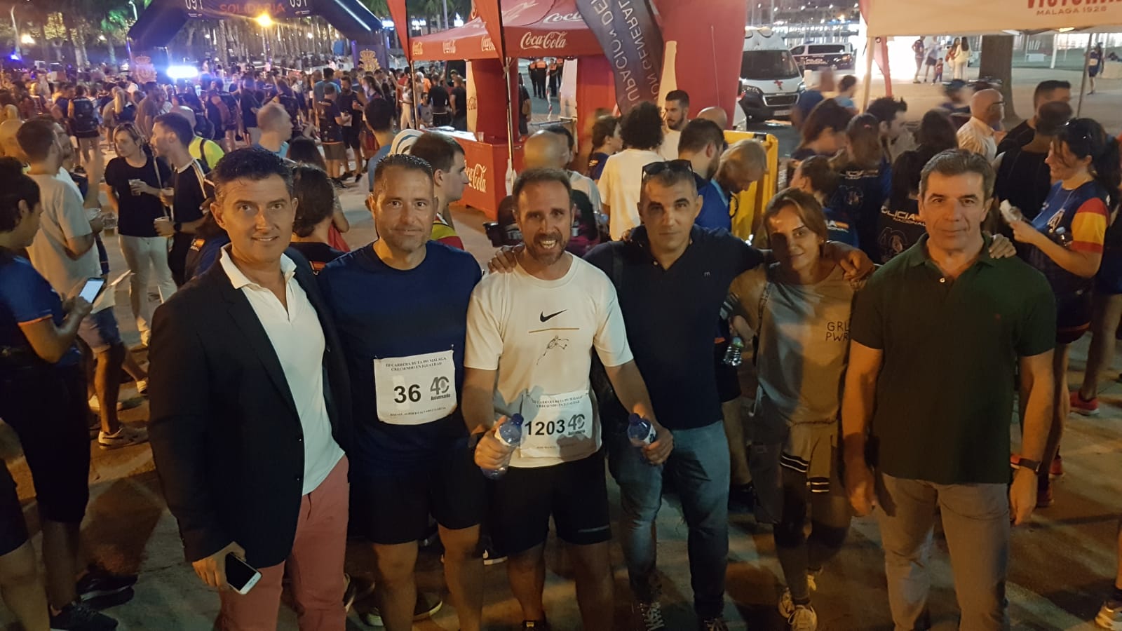 Las fotoas de la III edición de la Carrera Popular de la Policía Nacional en Málaga capital