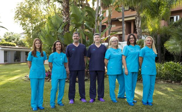 Parte del equipo de HC Fertility.