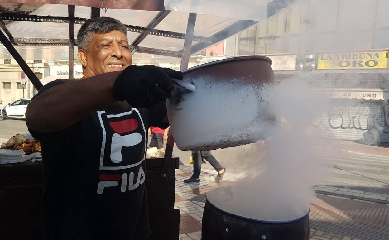 Las castañas vuelven a las calles de Málaga