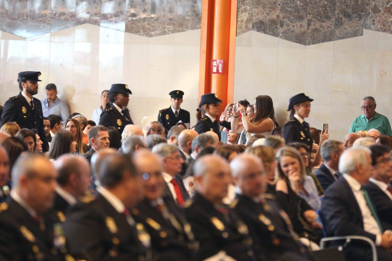 Celebración del Patrón de la Policía Nacional en Málaga. 
