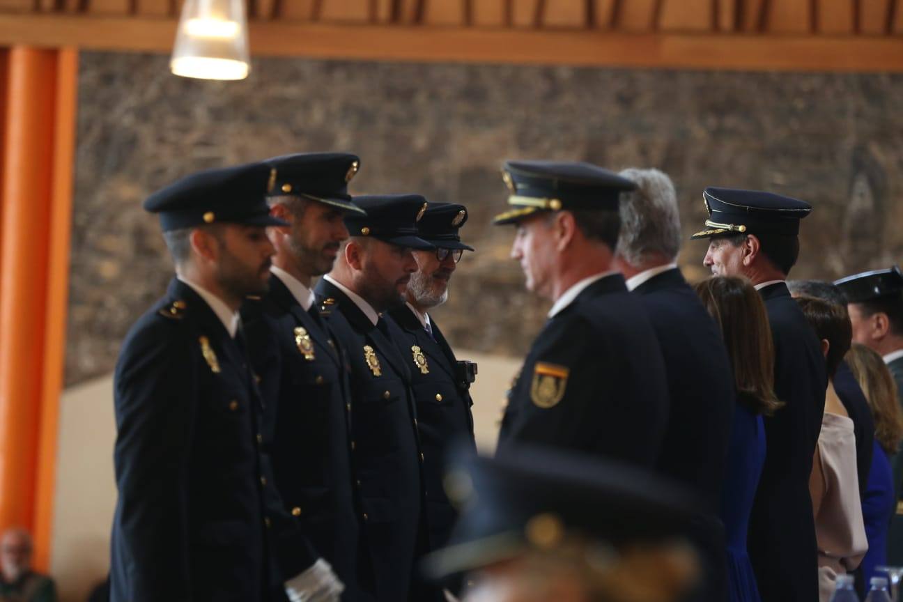 Celebración del Patrón de la Policía Nacional en Málaga. 
