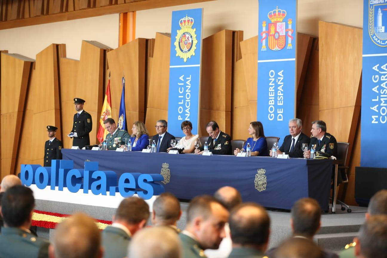 Celebración del Patrón de la Policía Nacional en Málaga. 