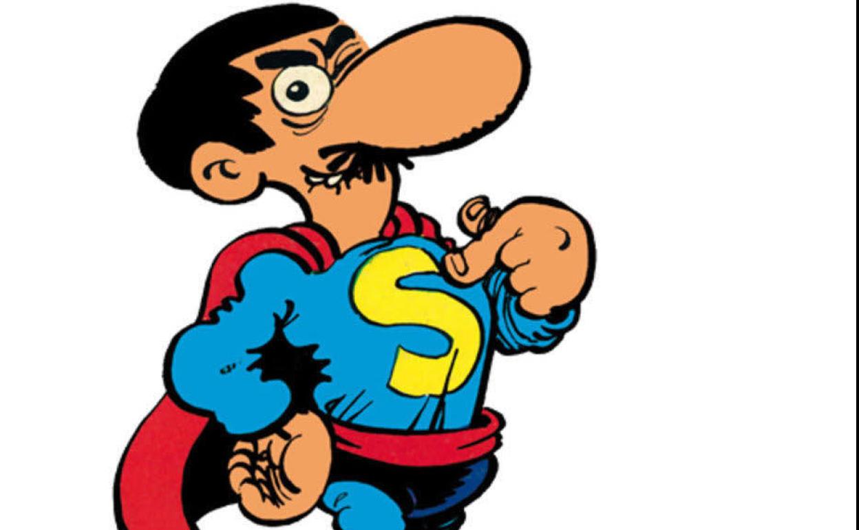 Superlópez, el superhéroe creado por Jan en 1973. 