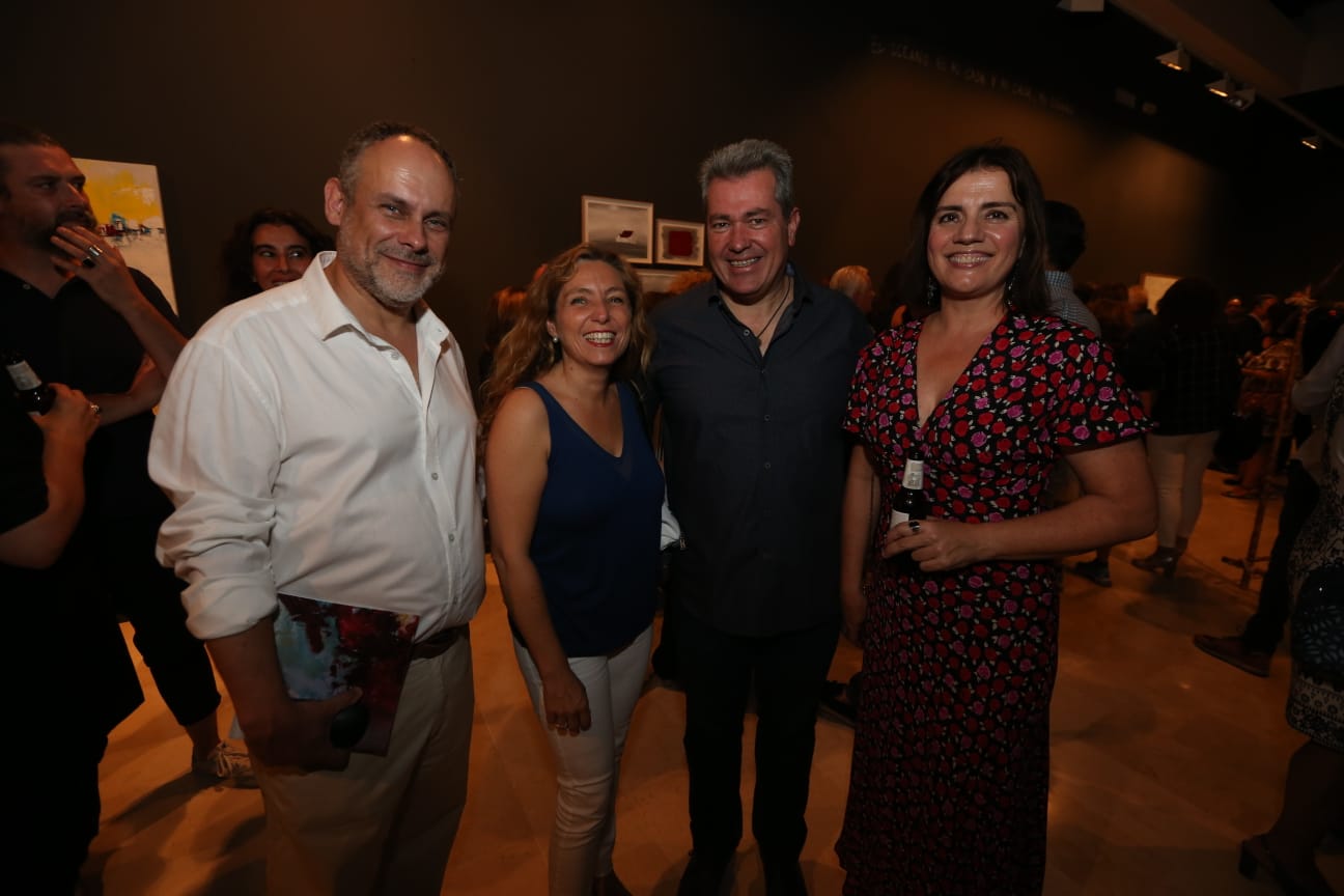 La Sala Italcable abrió sus puertas a esta su primera muestra pictórica