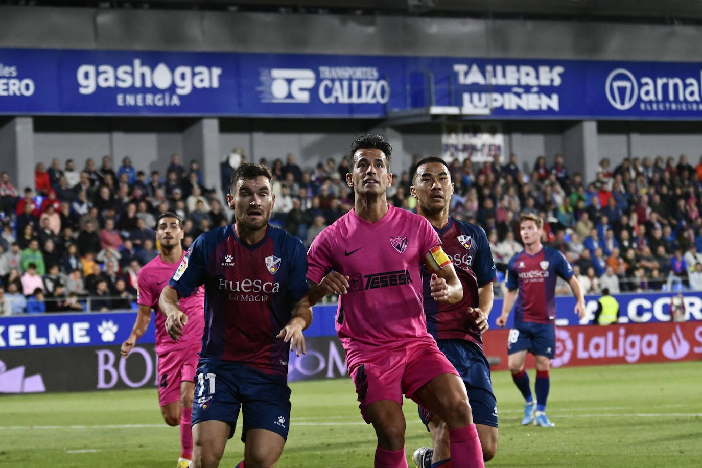 Fotos: Las mejores imágenes del Huesca 2-0 Málaga