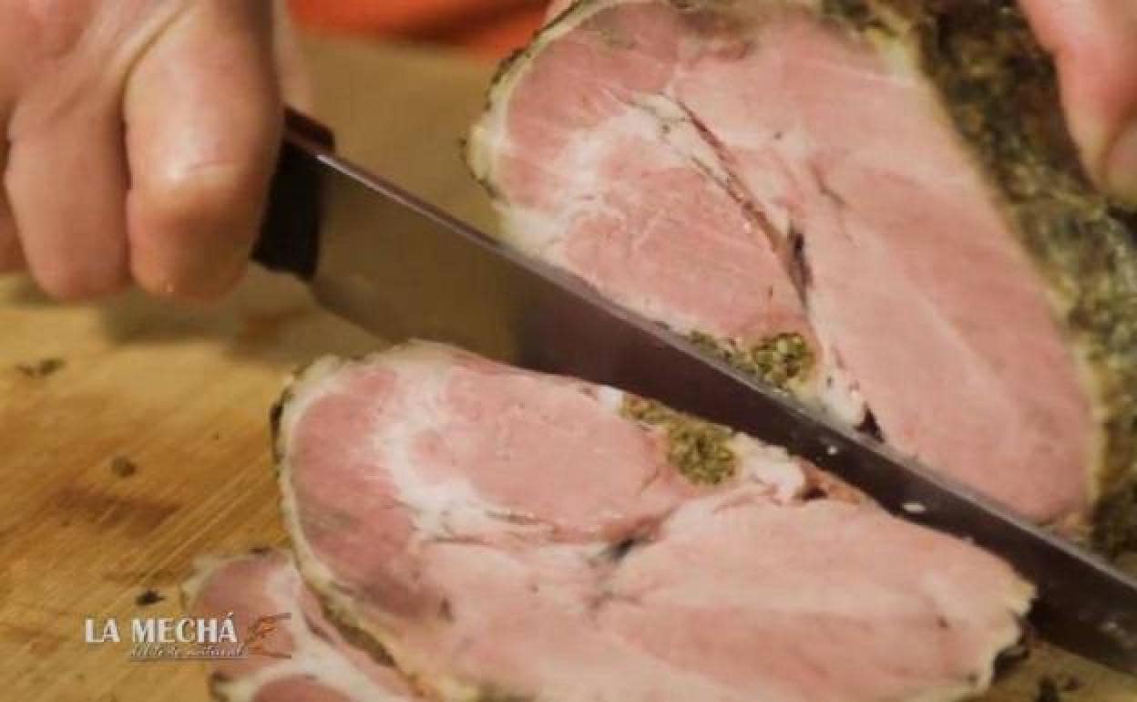 Carne mechada envasada de la marca «La mechá», una de cuyas partidas . ha provocado un brote de listeriosis