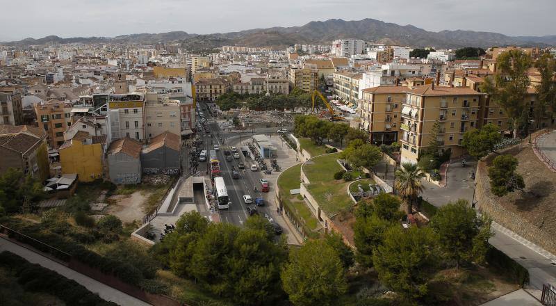 En su derribo se han afanado durante los últimos días los operarios de la empresa Construcciones y Desmontes Ribera Navarra