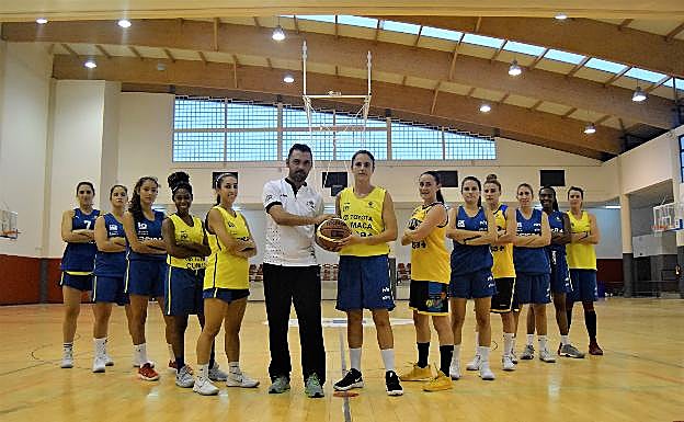 La plantilla del Asisa de la temporada 2018-19. 