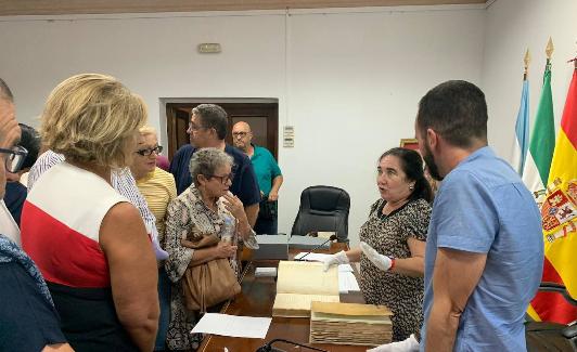 Presentación del resultado a los vecinos de Sierra de Yeguas. 