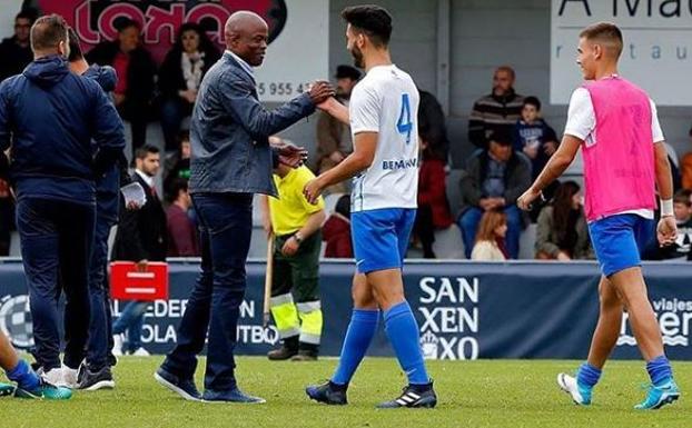 Imagen principal - Juande en algunas de sus etapas como jugador del Málaga.