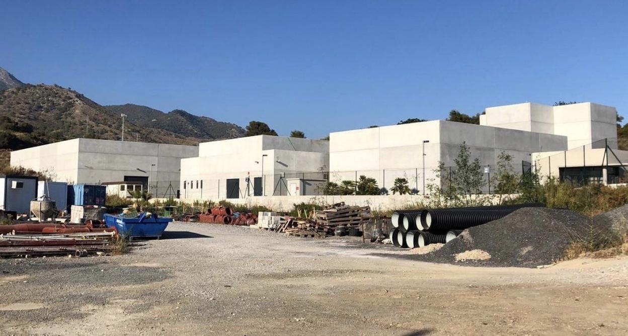 La planta de tratamiento está prácticamente finalizada. 