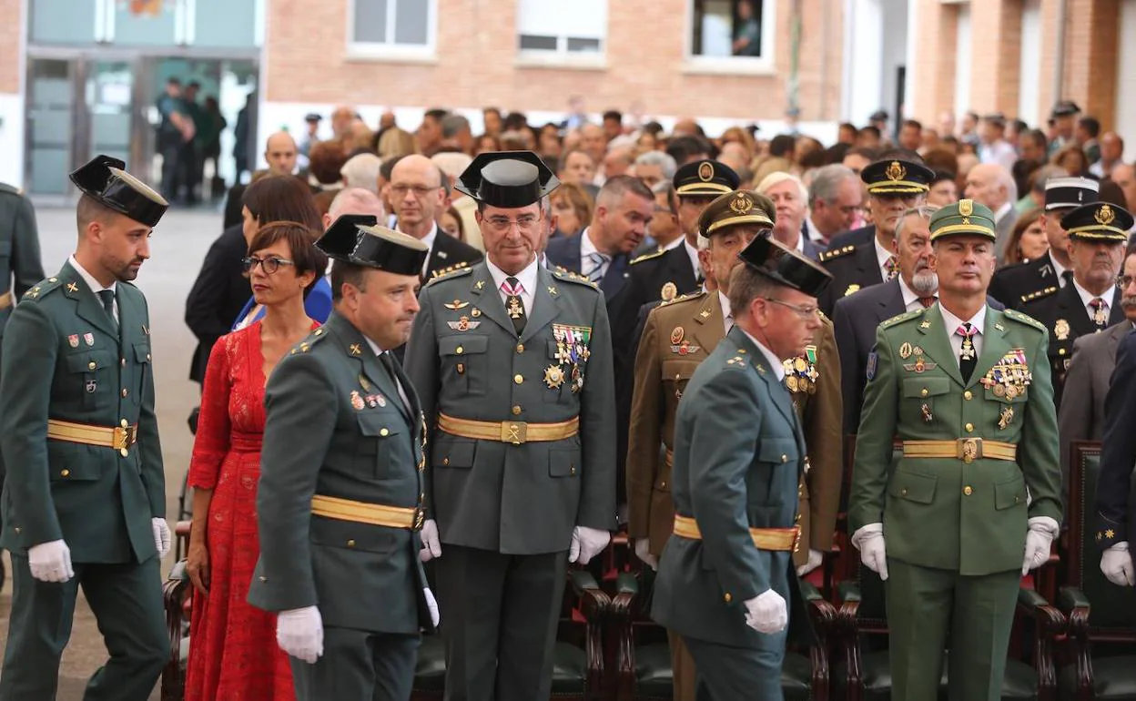 Acto de la Guardia Civil por el día de su Patrona. 