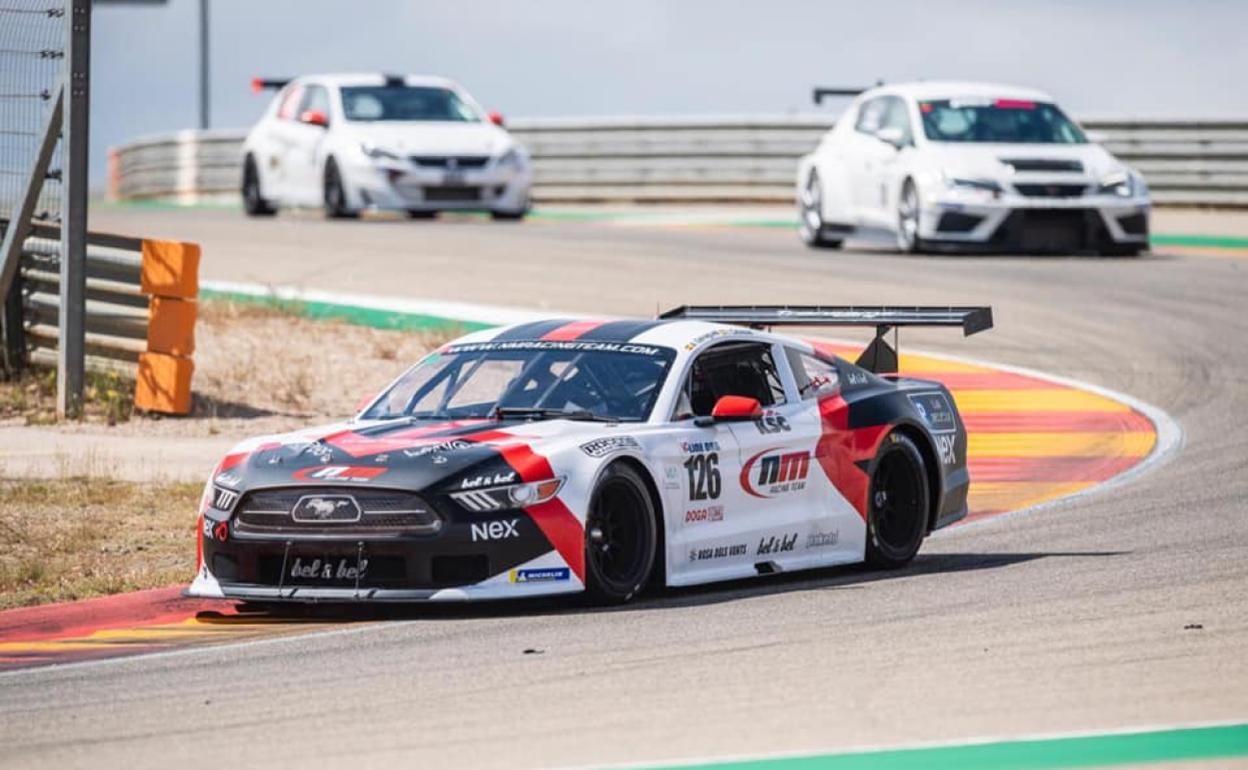 Ignacio Cabezas, durante una carrera de esta temporada. 