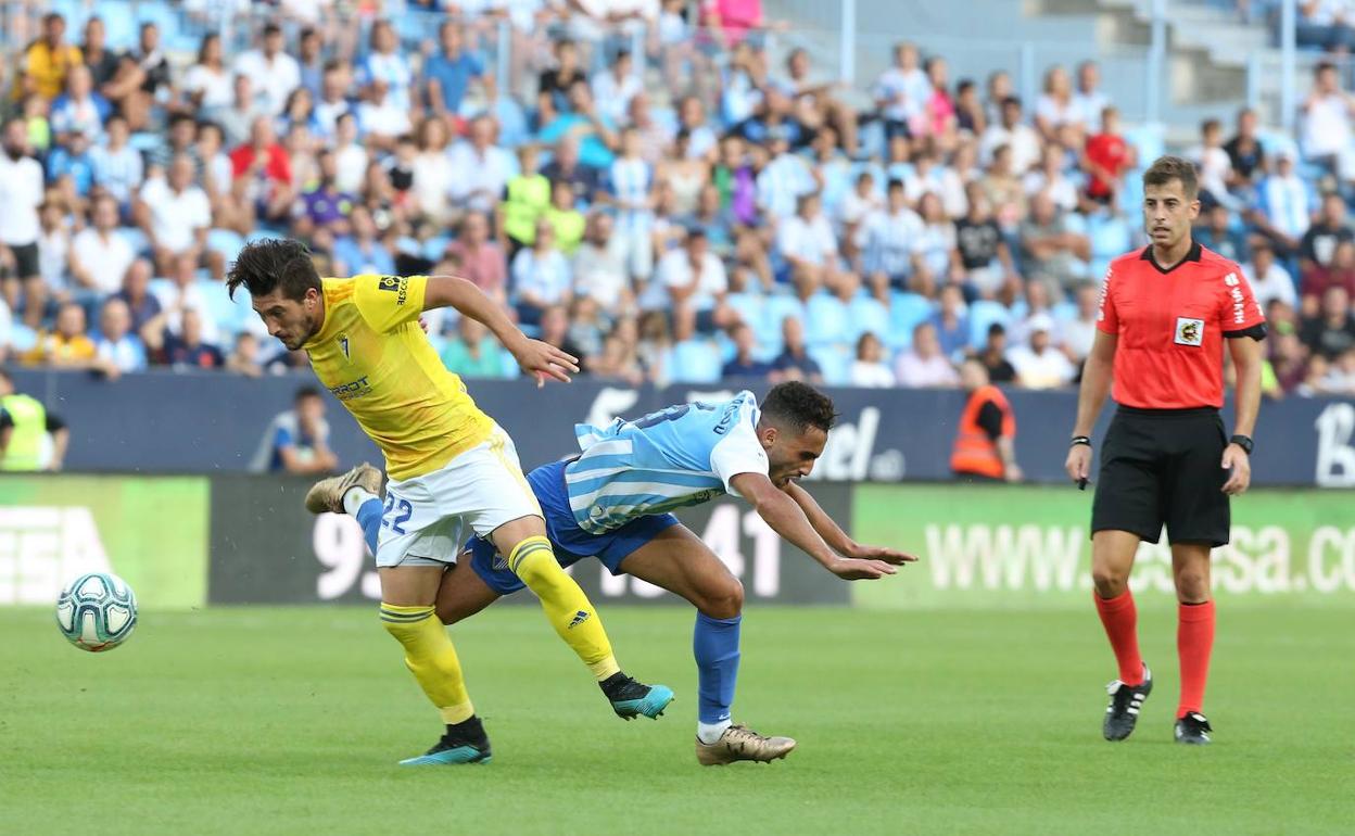 Boulahroud, en el partido del sábado. 