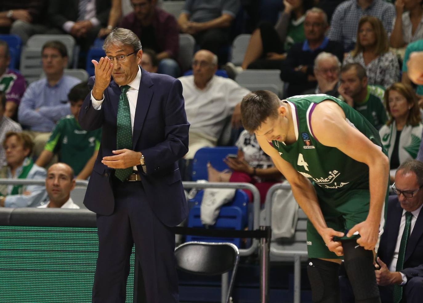 Las mejores fotos del Unicaja-Galatasaray disputado en el Palacio