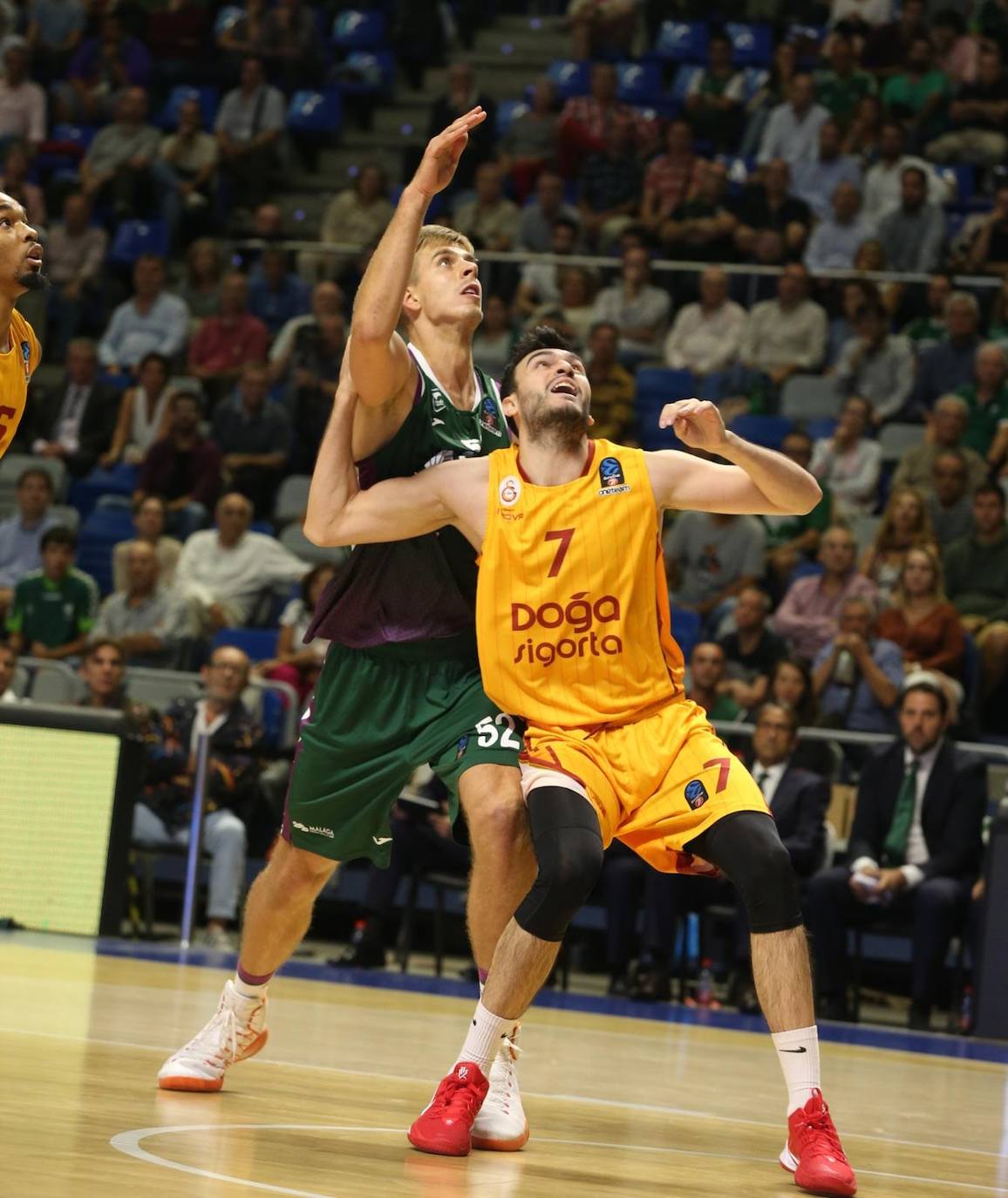 Las mejores fotos del Unicaja-Galatasaray disputado en el Palacio