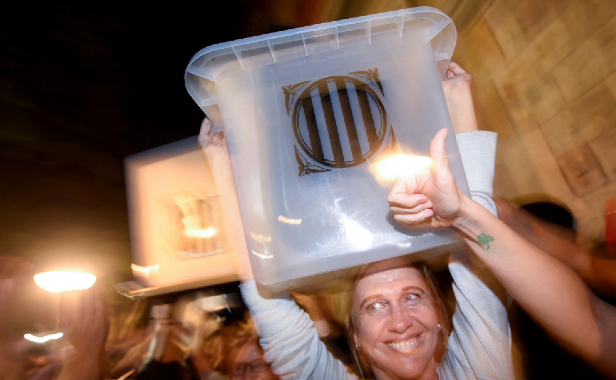 El referéndum ilegal del 1-0 fue uno de los escenarios claves del 'procés'