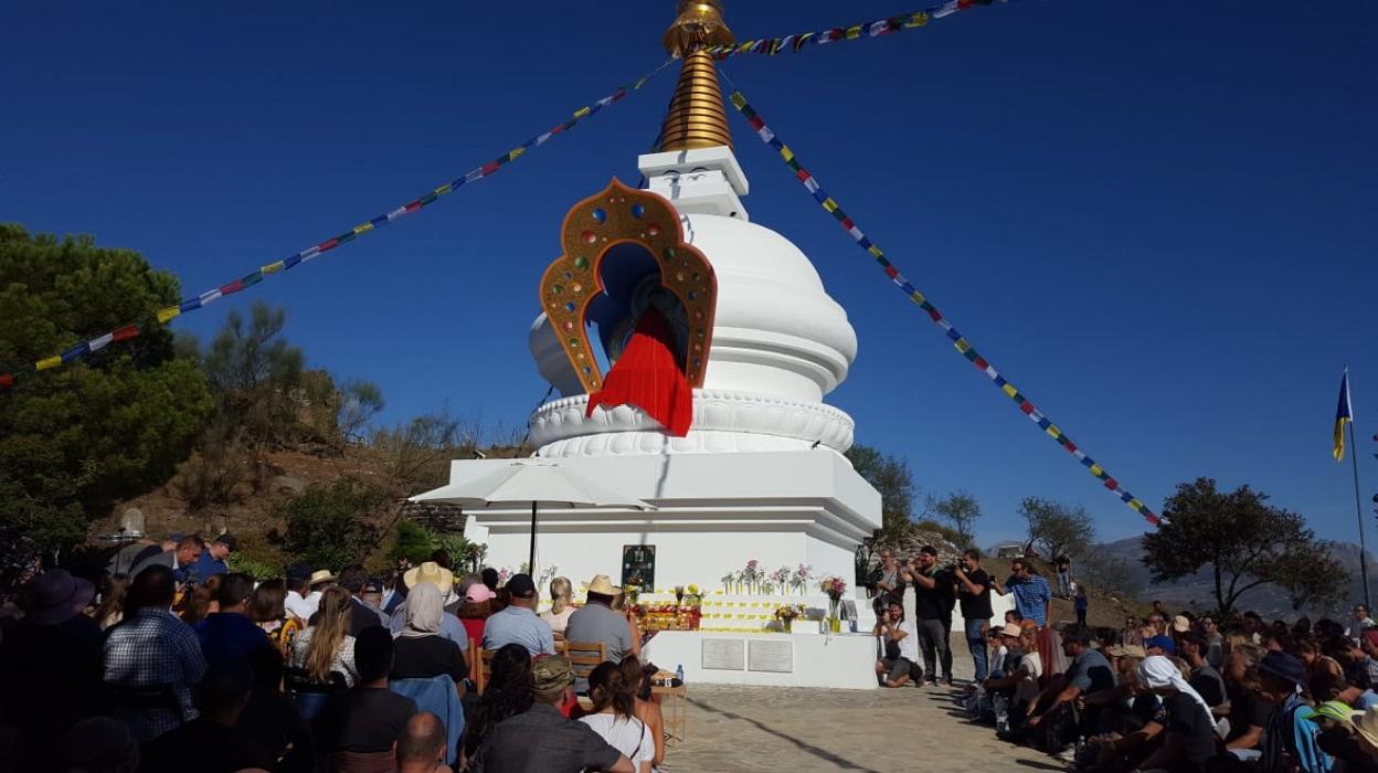 LA STUPA DE KALACHAKRA CUMPLE SU XXV ANIVERSARIO