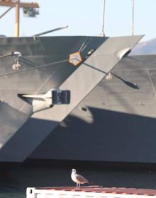 Imagen secundaria 2 - Tres fragatas de la Armada española hacen escala en el Puerto de Málaga