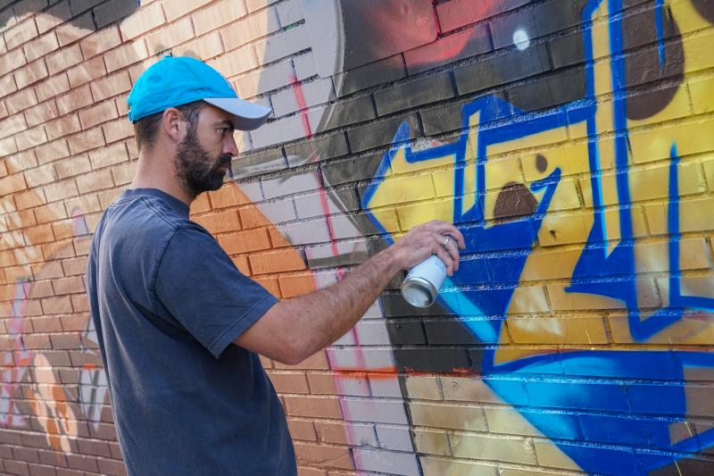 Esta iniciativa comenzó el año pasado durante 'Hiphop Meeting Málaga', impulsado por Rayka y Salvatore Apa