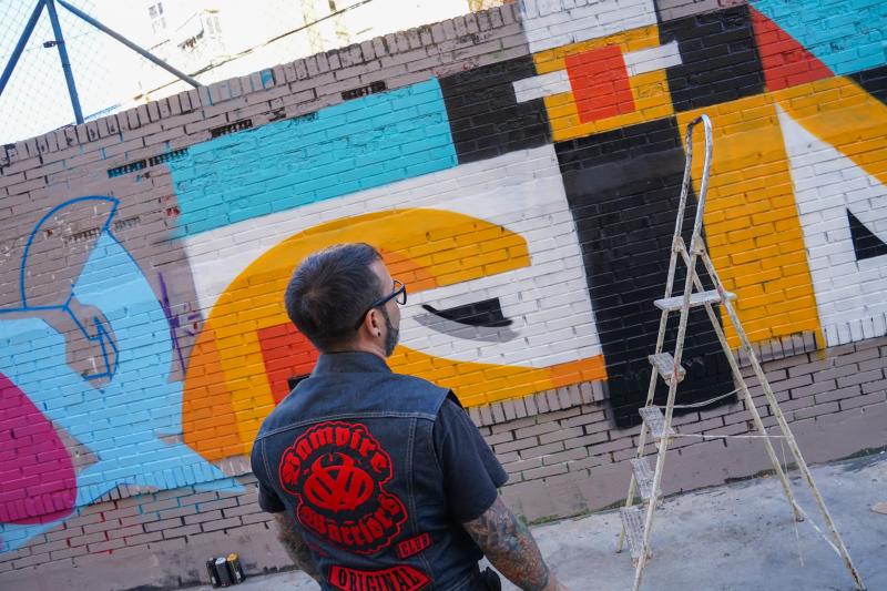 Esta iniciativa comenzó el año pasado durante 'Hiphop Meeting Málaga', impulsado por Rayka y Salvatore Apa