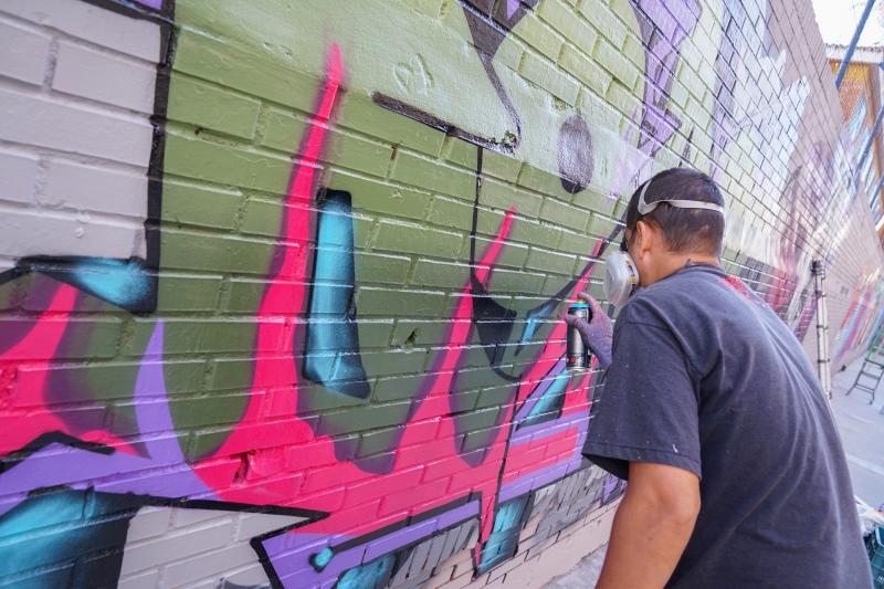 Esta iniciativa comenzó el año pasado durante 'Hiphop Meeting Málaga', impulsado por Rayka y Salvatore Apa