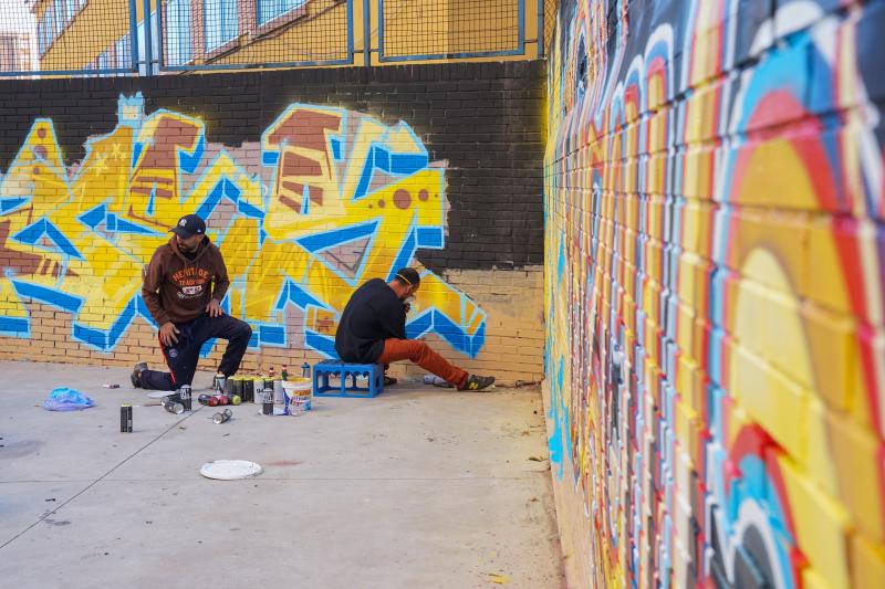 Esta iniciativa comenzó el año pasado durante 'Hiphop Meeting Málaga', impulsado por Rayka y Salvatore Apa