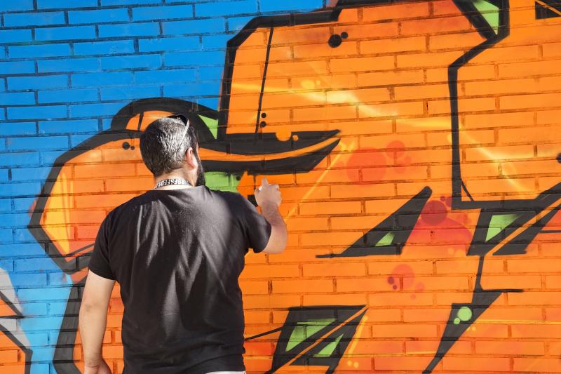 Esta iniciativa comenzó el año pasado durante 'Hiphop Meeting Málaga', impulsado por Rayka y Salvatore Apa