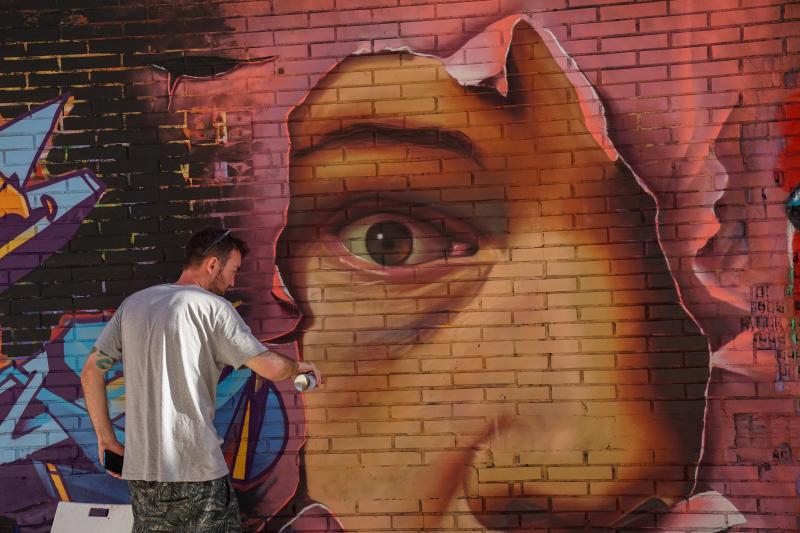 Esta iniciativa comenzó el año pasado durante 'Hiphop Meeting Málaga', impulsado por Rayka y Salvatore Apa