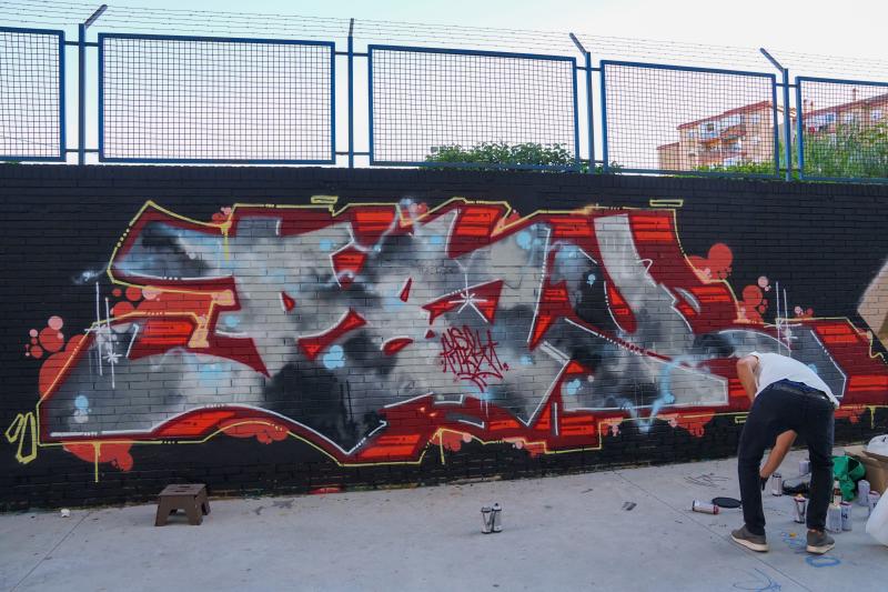 Esta iniciativa comenzó el año pasado durante 'Hiphop Meeting Málaga', impulsado por Rayka y Salvatore Apa