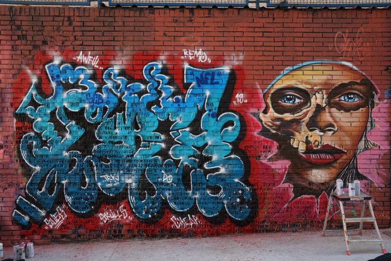 Esta iniciativa comenzó el año pasado durante 'Hiphop Meeting Málaga', impulsado por Rayka y Salvatore Apa