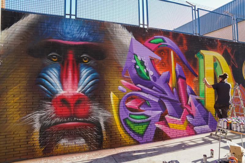 Esta iniciativa comenzó el año pasado durante 'Hiphop Meeting Málaga', impulsado por Rayka y Salvatore Apa