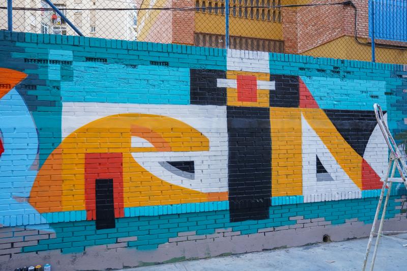 Esta iniciativa comenzó el año pasado durante 'Hiphop Meeting Málaga', impulsado por Rayka y Salvatore Apa