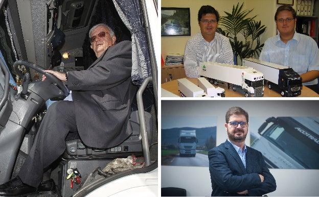 Domingo de Torres, Borja y su hermano hace 11 años, y Borja de Torres en la actualidad 