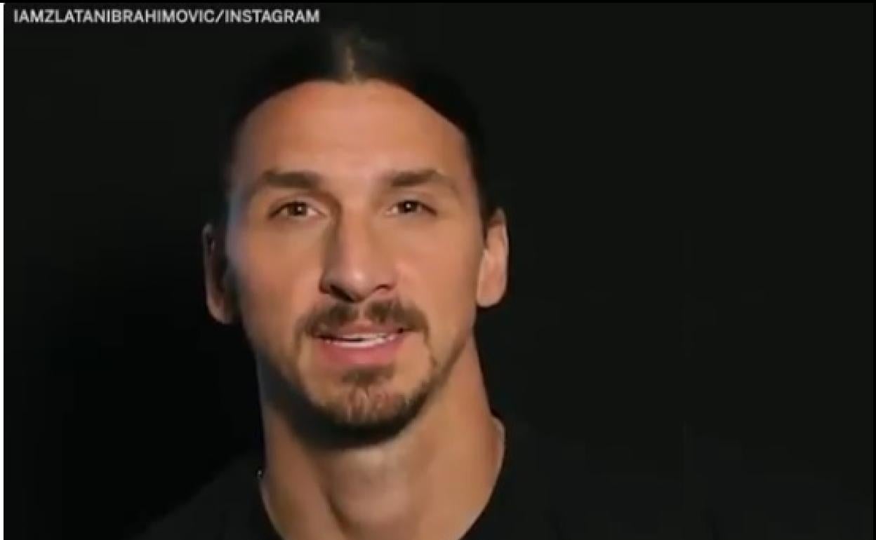 Zlatan Ibrahimovic en su vídeo