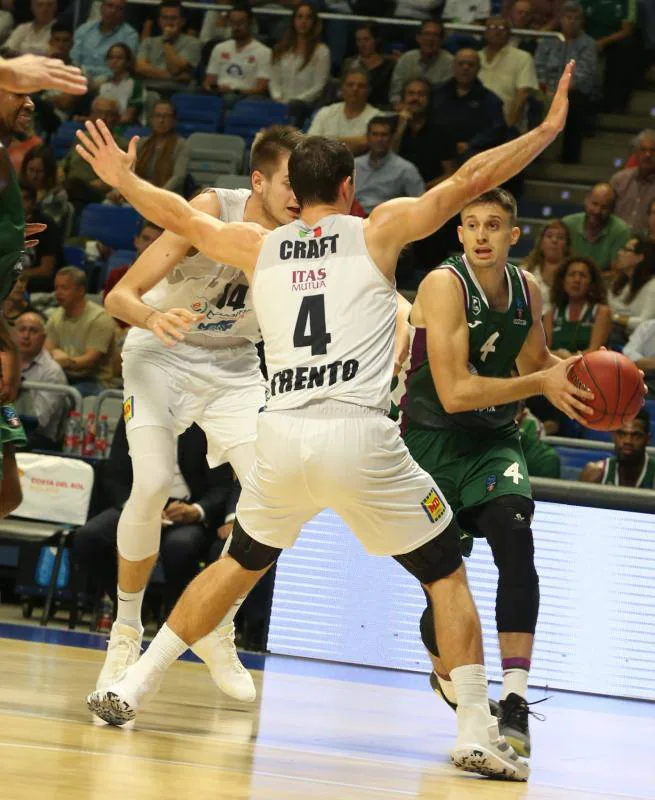 El Unicaja recibió al Trento italiano en la quinta jornada de Eurocup 