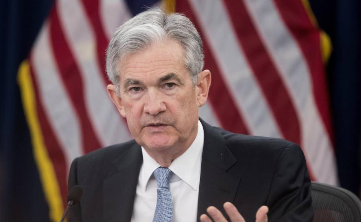 El presidente de la FED, Jerome Powell. 