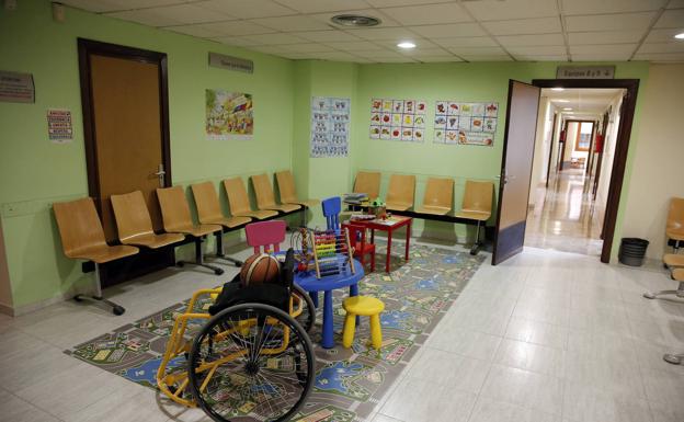 Para los niños. Detalle del espacio reservado a los más pequeños en la zona de valoraciones.