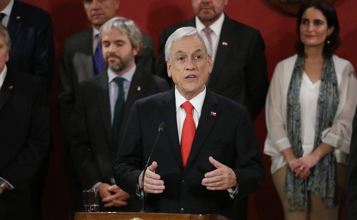 El presidente de Chile, Sebastián Piñera. 