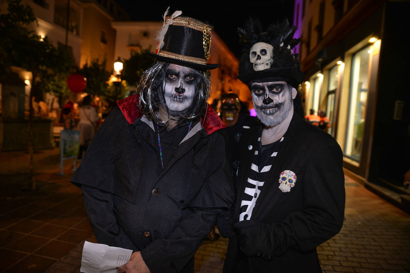 La terrorífica noche de Halloween en las calles de Marbella 