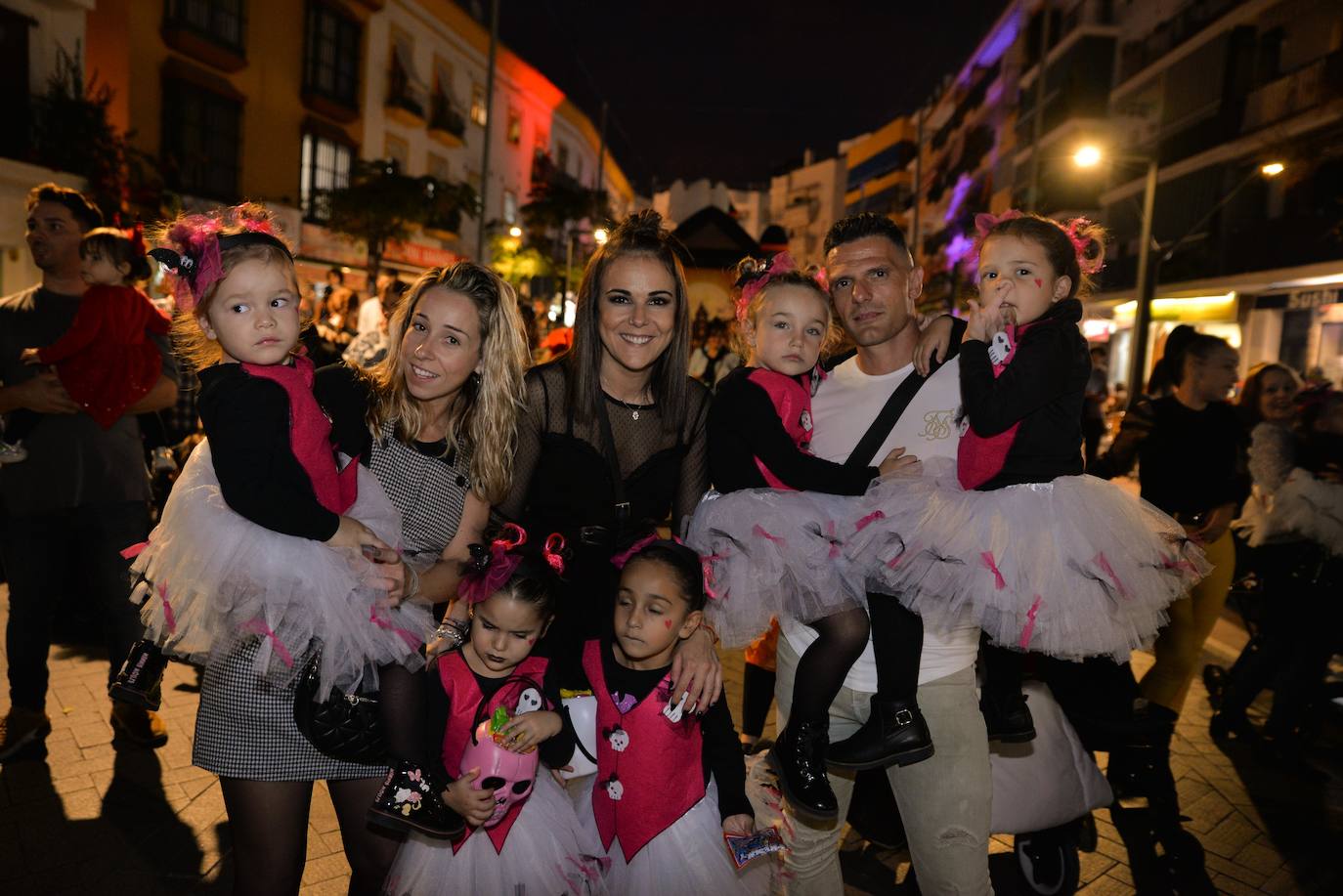 La terrorífica noche de Halloween en las calles de Marbella 