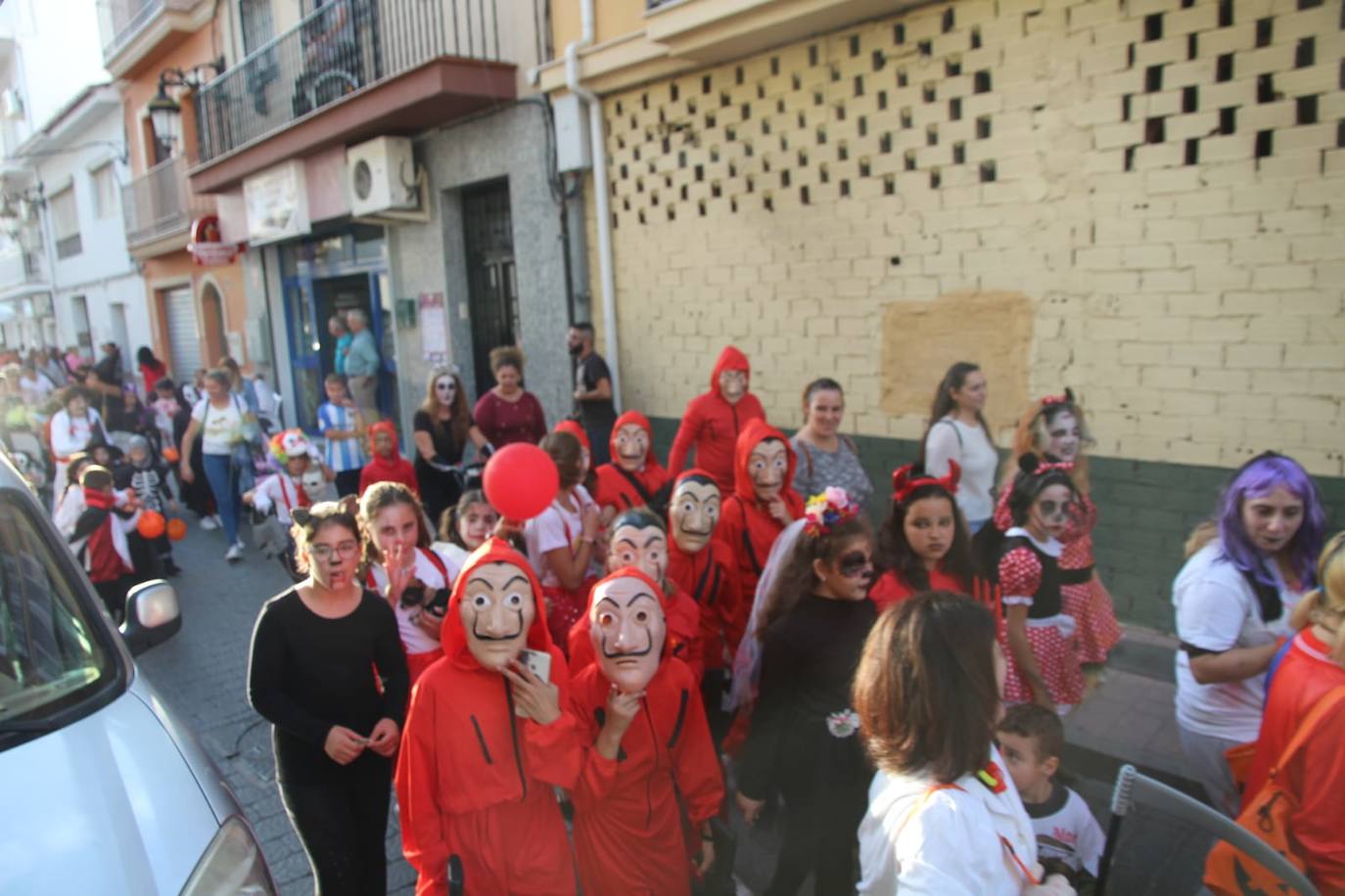 Pasaje del terror y desfile en Cártama